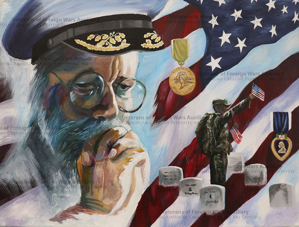 2021 Young American Creative Patriotic Art Contest Department Winners