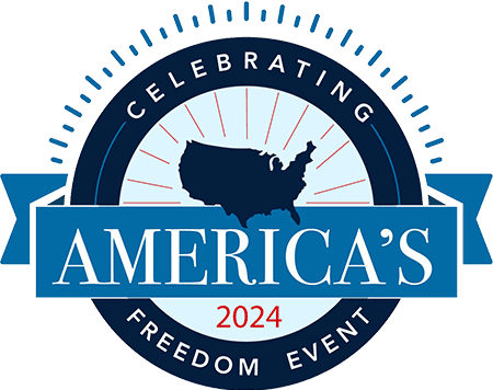 Logo for Celebrating America’s Freedom Event 2024